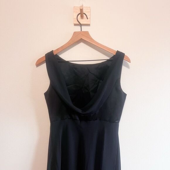 Vintage Romantic Long Length Dress With Scoop Back Size S - Picture 6 of 7